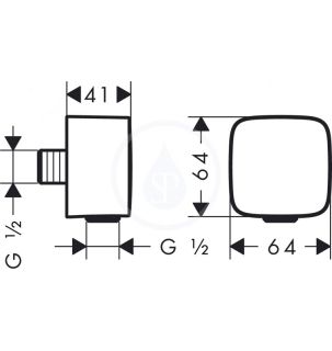 Верхний душ GROHE Euphoria 260 SmartControl 26457000 хром